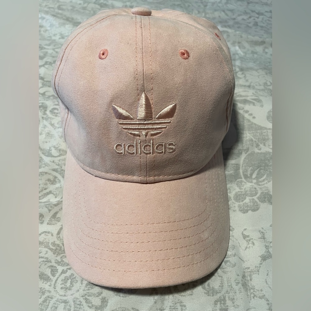 Adidas soft pink cap